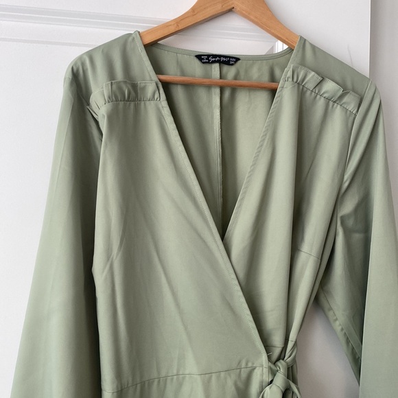 Shein Simplee Plus Green Springtime Dress - Picture 6 of 10